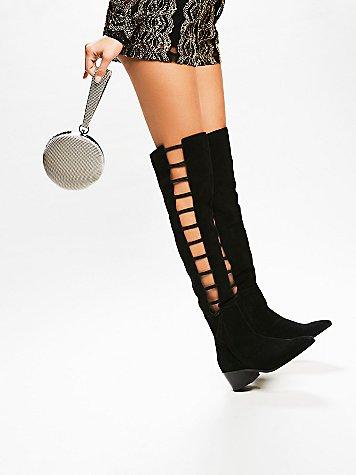Faryl Robin + Free People Ladder Over The Knee Boot