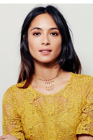 Ela Rae Womens Nora Stone Draped Choker