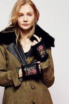 Free People Womens Flora Embroidered Handwar