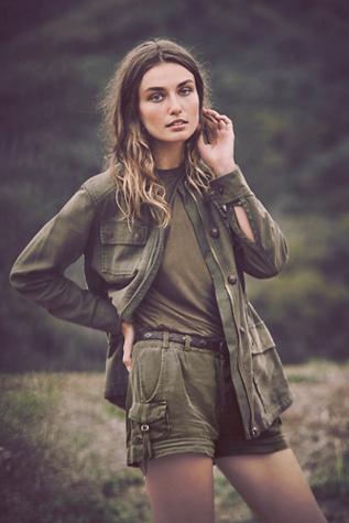 Free People Womens Out Of Africa Short