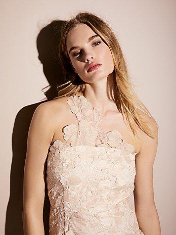 Malia Organza One Shoulder Mini By Saylor + Fp