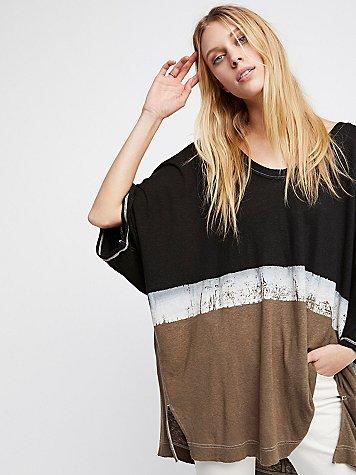 We The Free Azure Tee At Free People