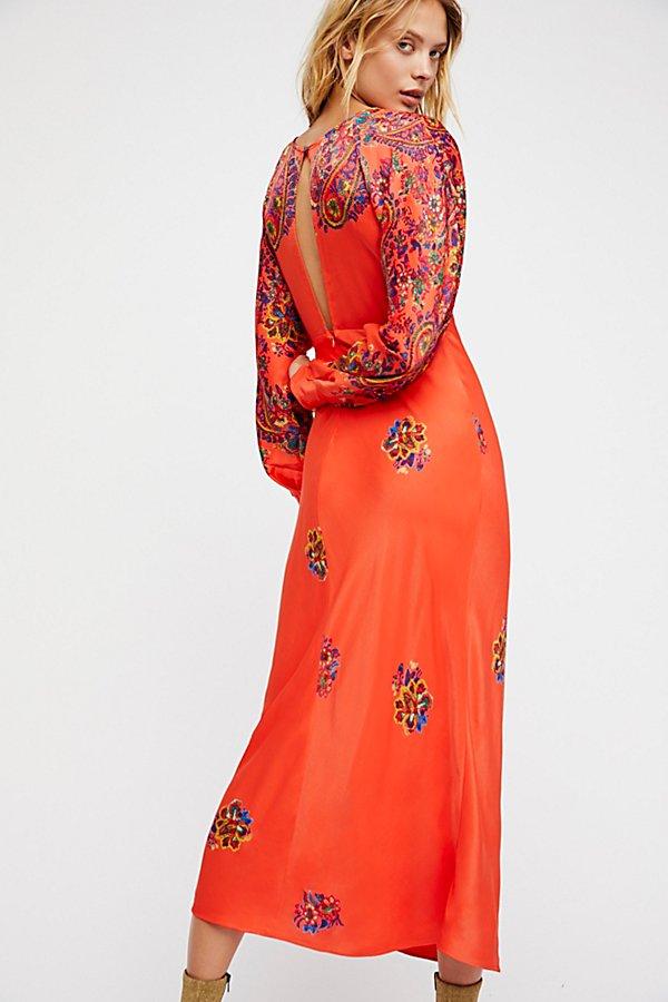 Clarity Midi Dress By Free People
