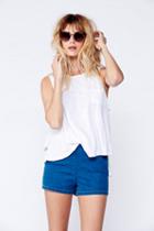 Fp Collection Womens Side Zip High Rise Short