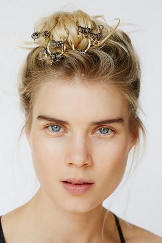 Ouroboros X Free People Womens Celestial Hair Rings