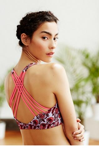 Fp Movement Womens Printed Chic Bra