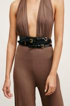 Ada Collection Womens Elena Stacked Belt