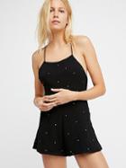 Disco Baby Foil Romper By For Love & Lemons At Free People