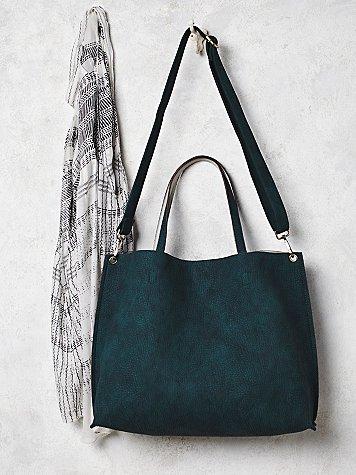 Slouchy Vegan Tote By Free People
