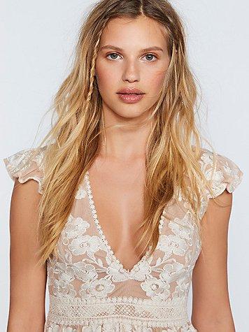 Temecula Fit And Flare Dress By For Love & Lemons At Free People