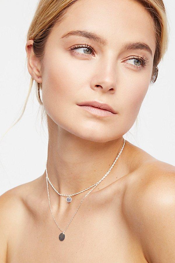 Rope Chain Double Coin Necklace By Marida At Free People