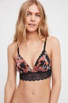 Printed Cross Back Bralette By Cosabella At Free People