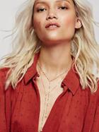 Winnie Raw Stone Delicate Bolo By Serefina At Free People