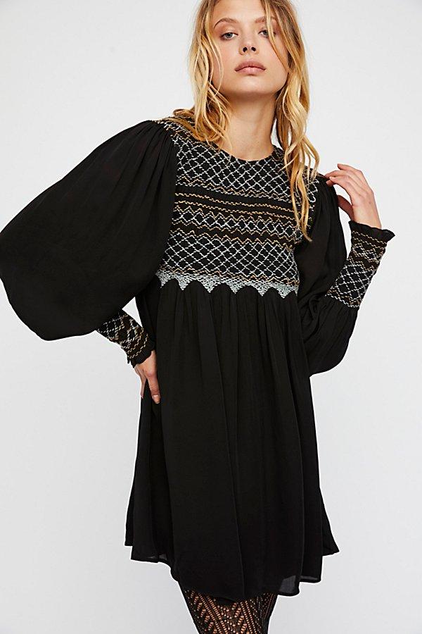 Late Night Picnic Mini Dress By Free People