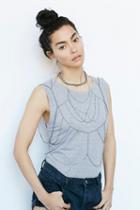 Free People Womens Moon Dust Body Chain