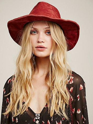 Wanderlust Suede Hat By Peter Grimm