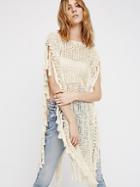 Free People Without Borders Crochet Kaftan