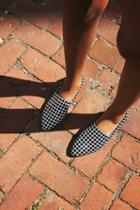 All Black Womens Seven Bistro Flat