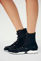 Jeffrey Campbell + Free People Womens Jase Lace Up Sneaker