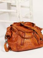 Free People Lucca Washed Leather Tote