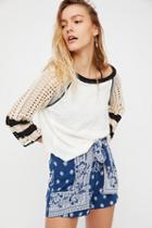 Fast Car Printed Shorts By Free People