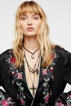 Florence Leather Charm Rosary By Free People