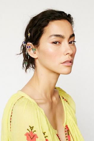 Ouroboros X Free People Womens Jaipur Hair Rings