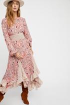 Bohemian Mixed Print Midi Dress By Timo At Free People