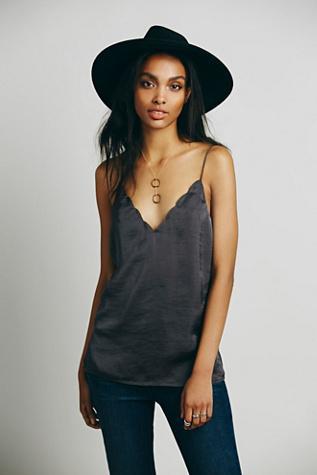 Intimately Womens Scallop Edge Cami