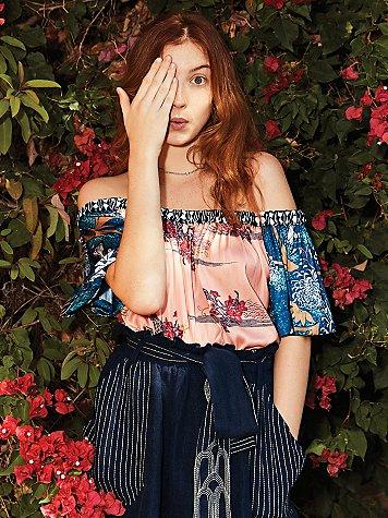 Free People A New Day Mini Skirt