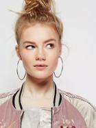 Free People Cherry Bomb Ombre Hoops