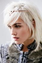 Free People Womens Crescent Drop Circlet