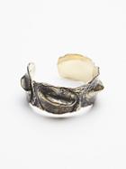Croc Embossed Metal Cuff By Eleven44 Jewelry