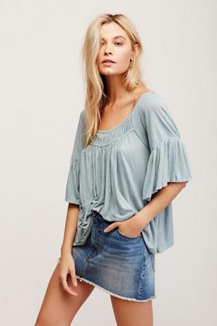 Free People Womens Go Girl Tee