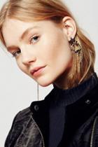 Free People Womens Solstice Mixed Dangle Ear