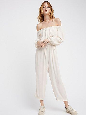 Show Your Shoulder Romper By Free People