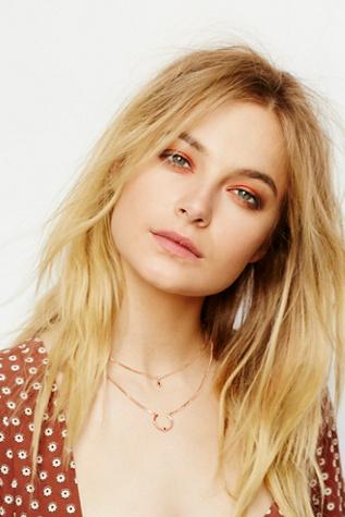 Luv Aj Womens Full Bloom Double Charm Choker