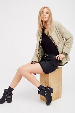 Free People Womens Teddy Toggle Fatique