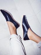 Jeffrey Campbell Lexie Leather Flat