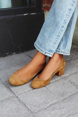 Jeffrey Campebll + Free People Womens Cyndi Block Heel