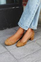 Jeffrey Campebll + Free People Womens Cyndi Block Heel