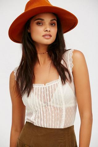 Free People Womens Throw Back Tee