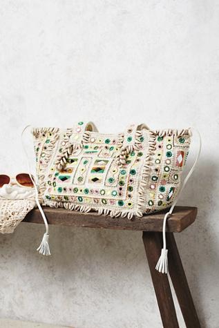 Free People Womens Korine Cabas Tote