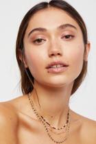 Paradise Beaded Triple Necklace By Free People