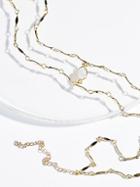 Opal Draped Delicate Choker By Amarilo