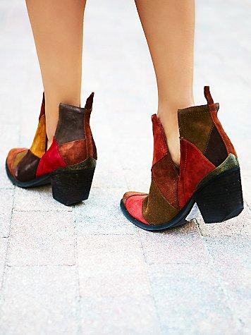 Free People Hunt The Plains Patchwork Boot