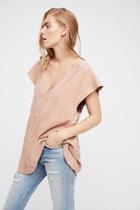 Talk Of The Town Suede Tunic By Free People