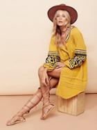 In The Clear Embroidered Maxi By Free People