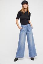Sydney Denim Trouser By We The Free At Free People