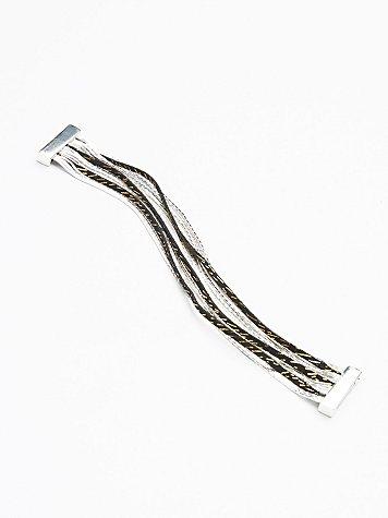Free People Metallic Chain Magnetic Bracelet